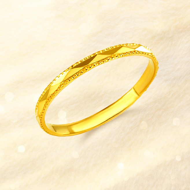 [러브넛] 순금(1.125g) 아만다 여성 레이어드 가드링 여자친구 생일 결혼기념일 커플링 선물 금 반지