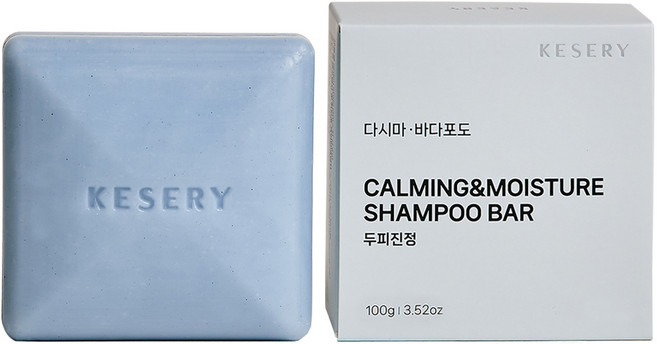 케세리 다시마 바다포도 퍼퓸 약산성 샴푸바, 100g, 1개