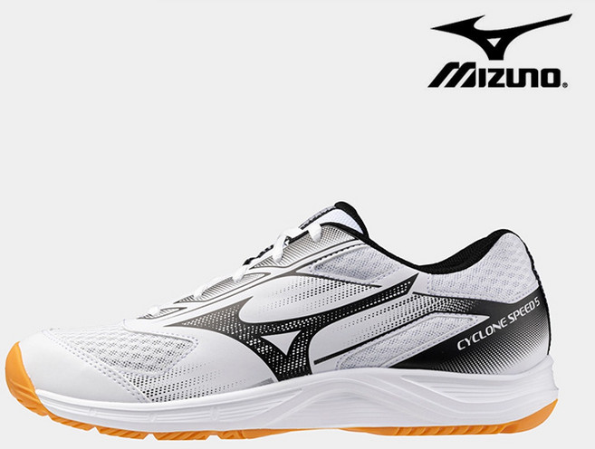 미즈노 신발 V1GA258055 사이클론 스피드5 화이트블랙 배드민턴화 배구화 인도어화 운동화 오남스포츠