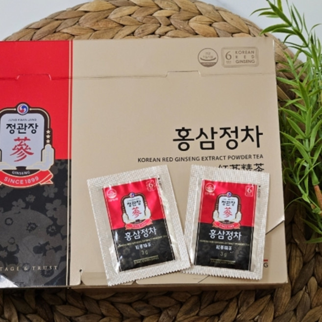 정관장 홍삼정차+쇼핑백, 300g, 2개, 100개입