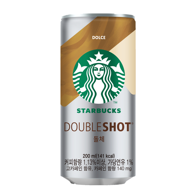 스타벅스 더블샷 돌체, 12개, 200ml