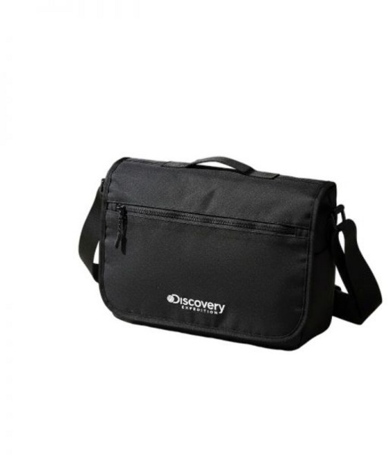 디스커버리 DXMR0114N 라이크 에어 메신저백 노트북 학생가방 크로스백, F, 블랙(BBS)