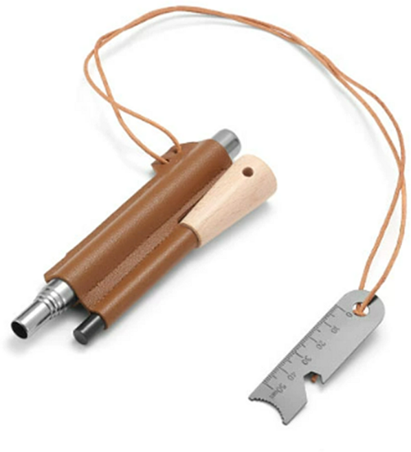 캠핑 화로용품 파이어 블로우 스틱 세트, 1개