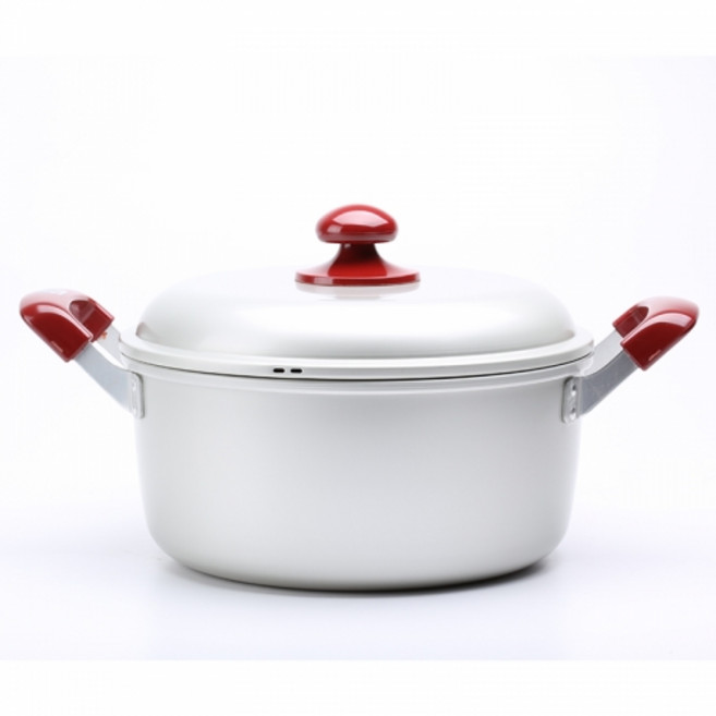 일본 양수냄비 항공냄비 가벼운 냄비 1mm두께 4.4L 24cm, 1개