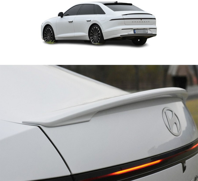 온지구 스포일러, 디올뉴그랜저 2023~ 리어 트렁크 세레니티화이트펄, 현대