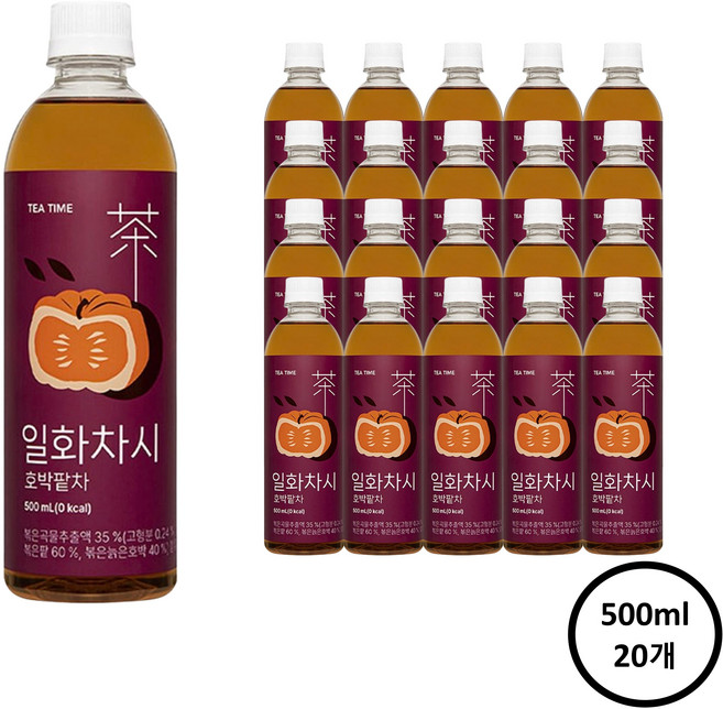 일화차시 호박팥차, 500ml, 20개