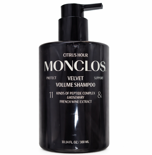 볼륨UP 부드러움UP 몽클로스 벨벳 볼륨 샴푸 볼륨샴푸 500ml+트리트먼트 50ml, 1개, 500ml