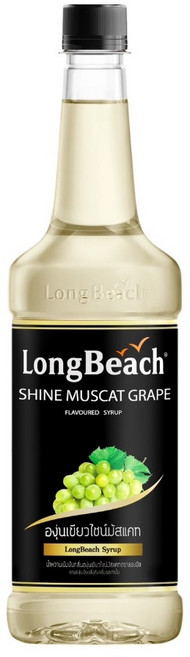 LongBeach 麝香葡萄果露糖漿, 1個, 740ml