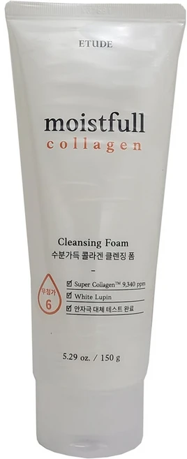 에뛰드 수분가득 콜라겐 클렌징 폼, 150ml, 1개 - 쿠팡