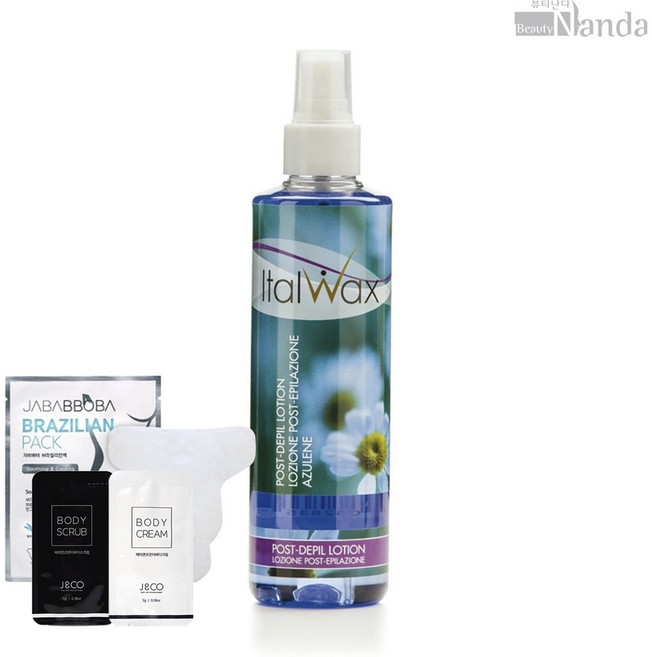 이탈왁스 후처리제 애프터 왁스 아줄렌 로션 왁싱 재료 용품 250ml, 1개