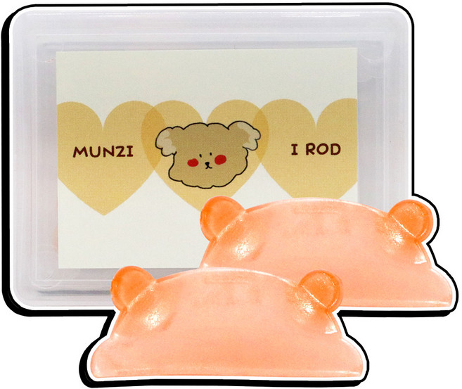 [오늘출발] 반하다 먼지아이컬 연화롯드 곰돌이패치 뿌리롯드, 1개