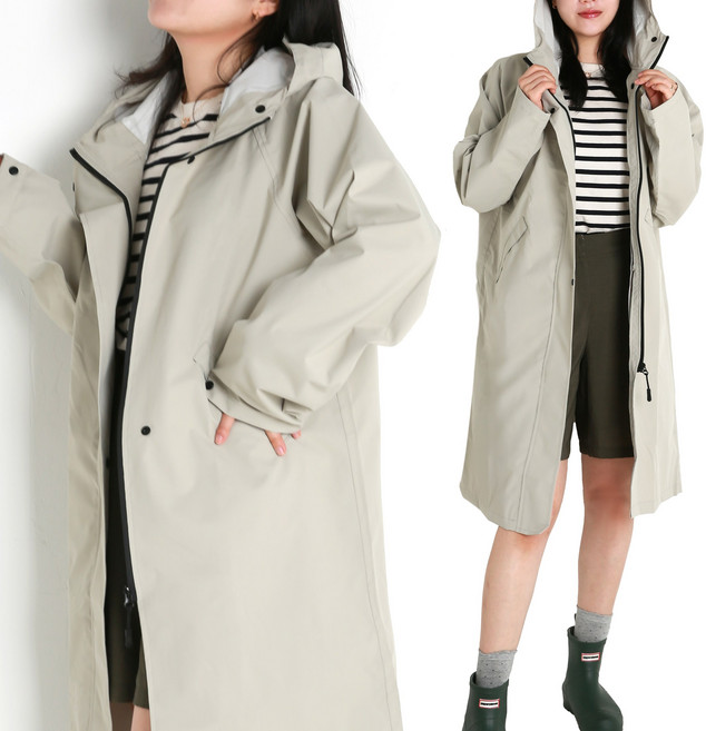 GRNM 어반레인 데일리핏 프리미엄 레인코트 골프&데일리 멀티 방수 바람막이