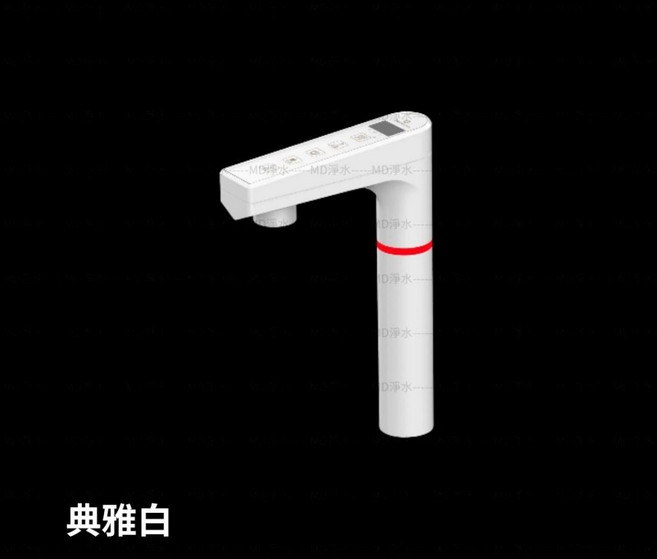 MD淨水 格林姆斯 K800H 廚下型 觸控龍頭 雙溫全煮沸飲水機, 1個, 典雅白,K800H搭配GRO600G直輸機(白)