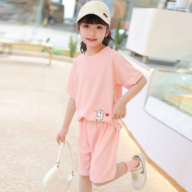 재한 캐주얼 반팔사하복세트 [2488]