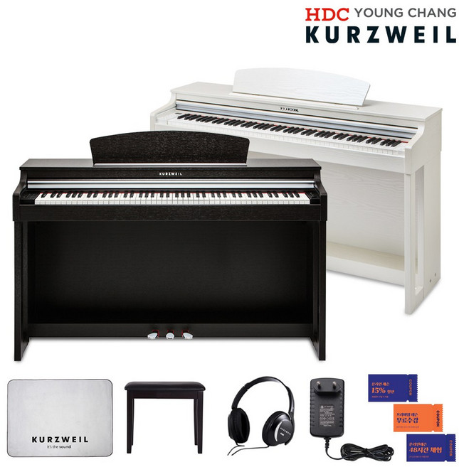 영창커즈와일 디지털피아노 M130W 천연목재건반 전자피아노, 로즈우드, 1개