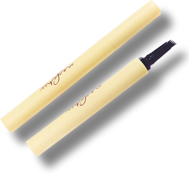 [본사정품]++NEW 메이시크 롱픽스 핑거팁 아이브로우 틴트 1.2g +가이드증정 2 Colors MAYCHIC 유지력 지속력 눈썹타투 5중브러쉬 초강력 멀티프루프 자연유래성분, 2. 라이트브라운, 2개