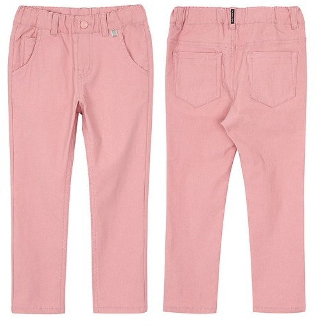 봄여름)우븐스판면바지(핑) 130호