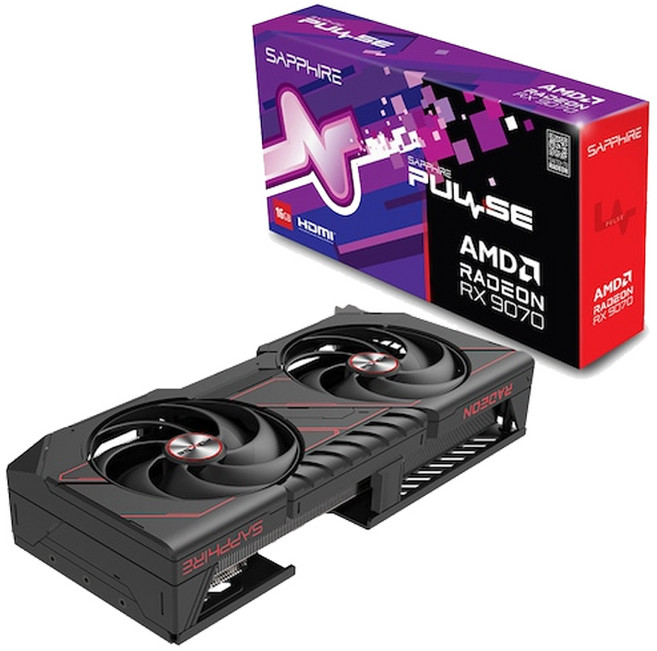 SAPPHIRE 라데온 RX 9070 PULSE D6 16GB