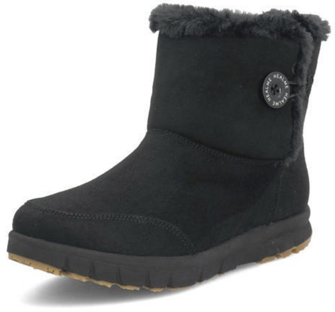 힐미 HEAL ME 여성 방한부츠 스노우츠 보아부츠 미끄럼방지 블랙 224409