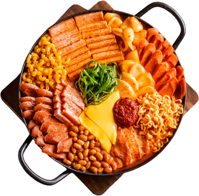 빨간음식연구소 햄폭격 부대찌개 밀키트, 530g, 3개