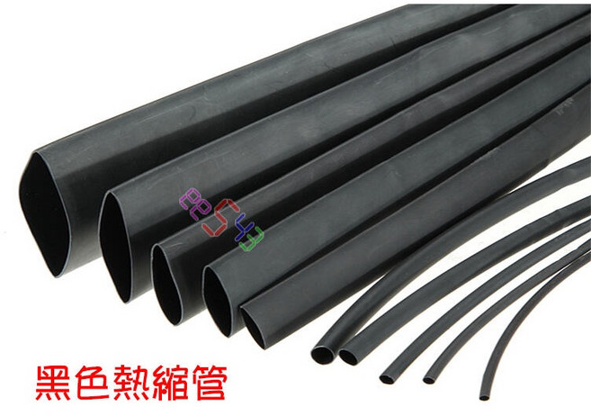 熱縮管 黑色 20mm 1公尺, 1個