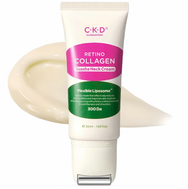 씨케이디 레티노콜라겐 괄사 목주름 크림, 50ml, 1개