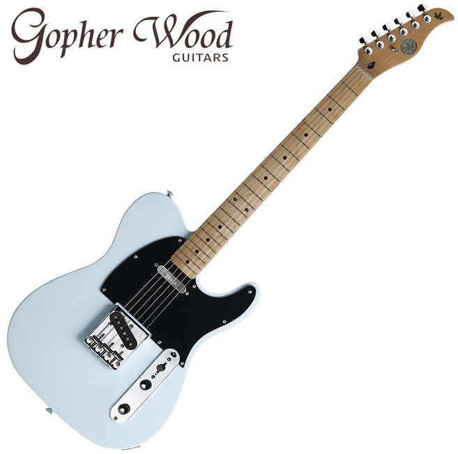 고퍼우드 T-클래식 5 텔레캐스터 일렉 기타, UBLUE511 (우라노스 블루), 1개