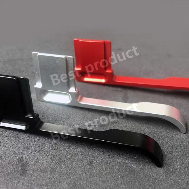 루믹스 s9 GX85 GX9 손가락 손잡이 Fuji X-A7 핸드 메탈 그립 커버, 은