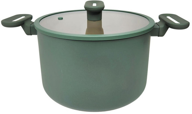 남선 러브송 더 그린 IH 인덕션 세라믹 냄비, 1개, 더그린IH(깊은), 22cm