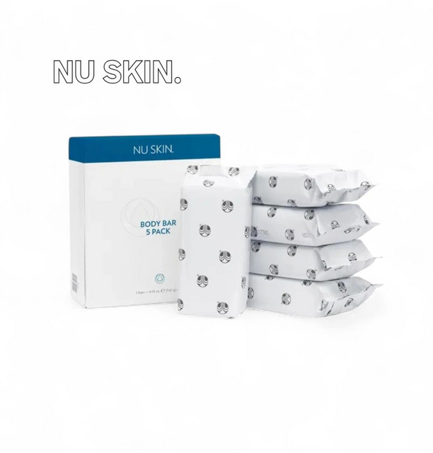 최신정품 뉴스킨 바디 바 약산성 비누 5팩, 115g, 5개입