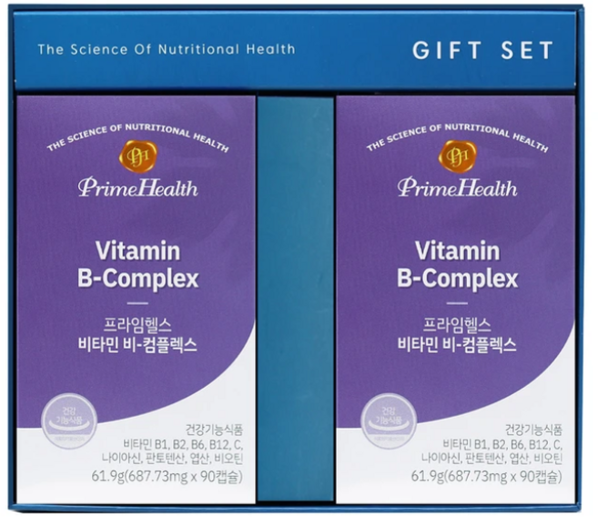 마더네스트 프라임헬스 비타민B 컴플렉스 90정 2박스 6개월분, 상세페이지 참조