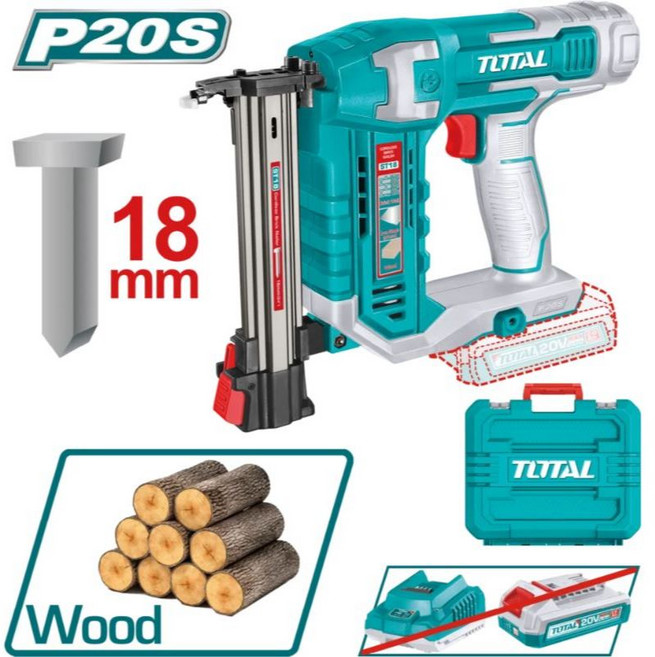 TOTAL P20S 20V 鋰電大鋼牙釘槍 TCSTLI3805, 1個