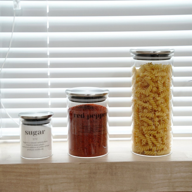 세리에 스텐304 유리 오일병 양념통 양념병 기름병 조미료통 세트, 250ml, 1개