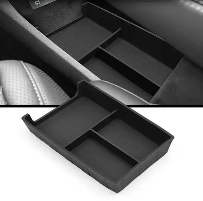 BYD Sealion 7 2024 차량용 중앙 콘솔 암레스트 수납함 컵홀더 내부 액세서리 신제품, 01 Lower Storage Box