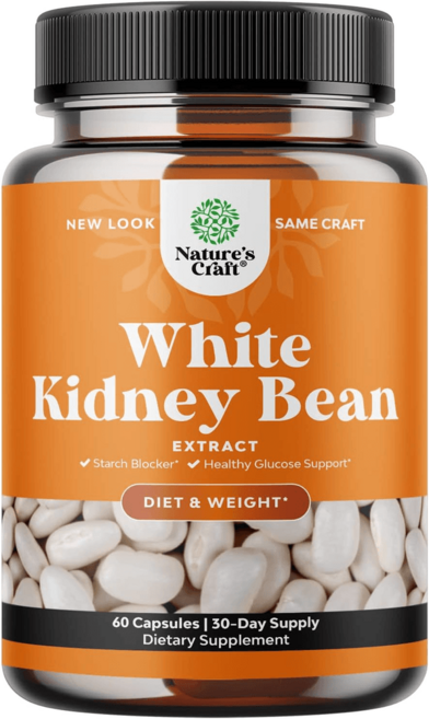 네이처스크레프트 흰강낭콩 추출물 1200mg 60캡슐 Kidney Bean, 60정, 1개