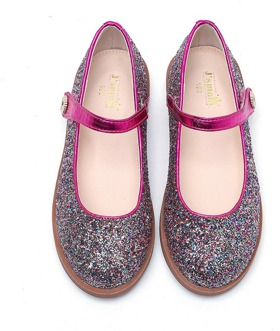 달콩슈 여아용 글리터 메리제인 구두 DKS846