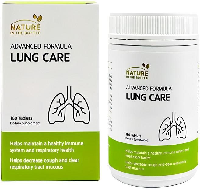 호주 렁케어 180정 6개월분 폐 기관지 네이쳐인더보틀, 1개