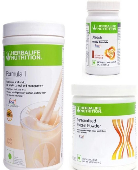 허벌라이프 포뮬러 1 컴플리트 헬스 & 웰니스 뉴트리션 쉐이크: 프리미엄 일일 식사 대용 및 활력 증진 음료, 3개입, 1개
