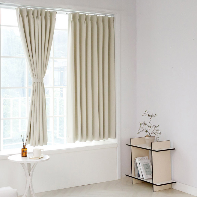 까르데코 디망쉬 나비주름 형상기억 안방 거실 작은방 암막커튼 2장 6size