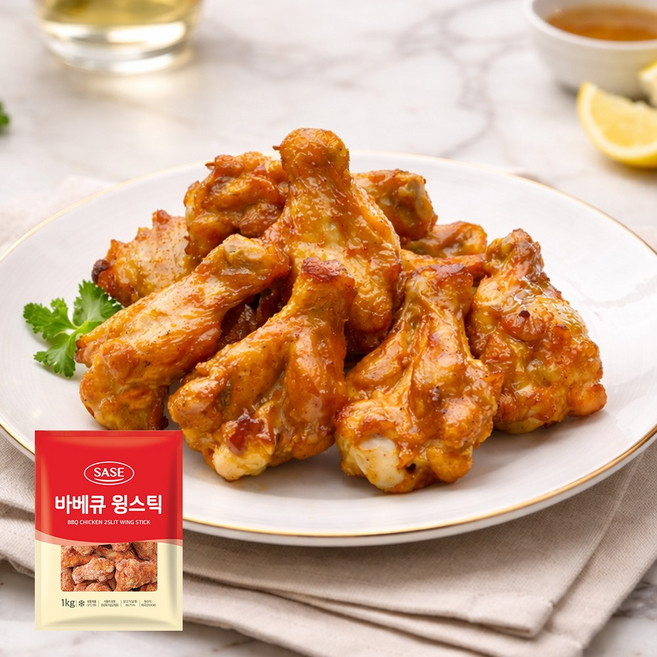 사세 바베큐 윙스틱, 1kg, 1개