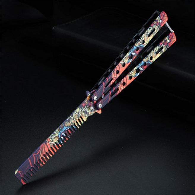 제이G 버터플라이나이프 연습용 나비칼 발리송, 1개, 비스트