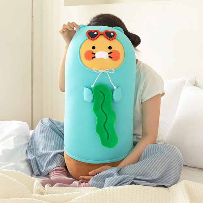 카카오프렌즈 춘식이 쿨링 롱 바디필로우, 혼합색상
