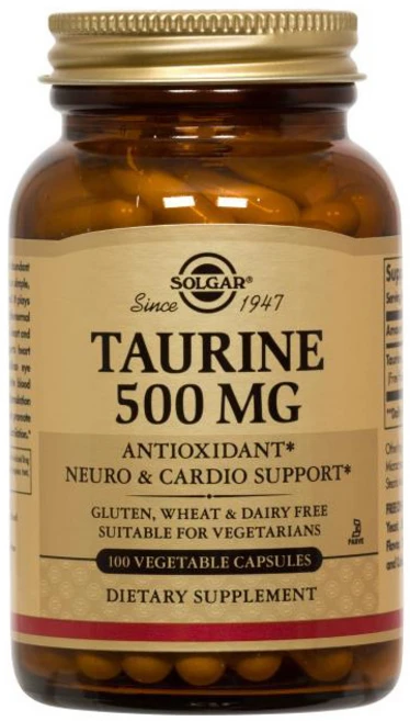 솔가 타우린 500mg 베지터블 캡슐, 100정, 1개 - 쿠팡