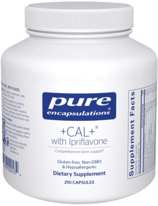 미국 Pure Encapsulations 칼슘 이프리플라본 CAL with Ipriflavone 210캡슐, 1개, 210정 - 쿠팡