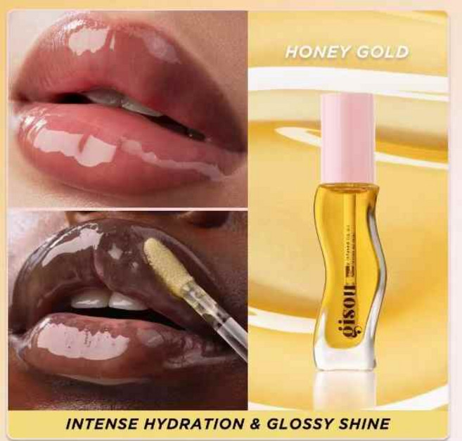 보습 온도 리퀴드 립스틱 꿀 색상 오래 지속되는 모이스처라이징 립 메이크업 기소 립 오일 8ml, 04 3