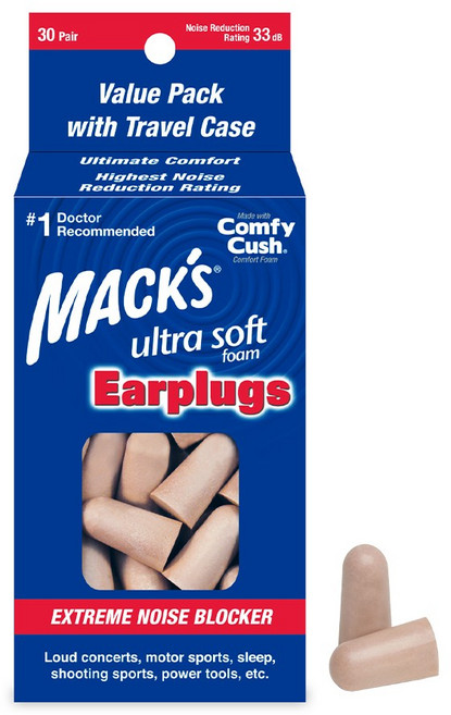 Macks 울트라 귀마개, 1개, 60개입