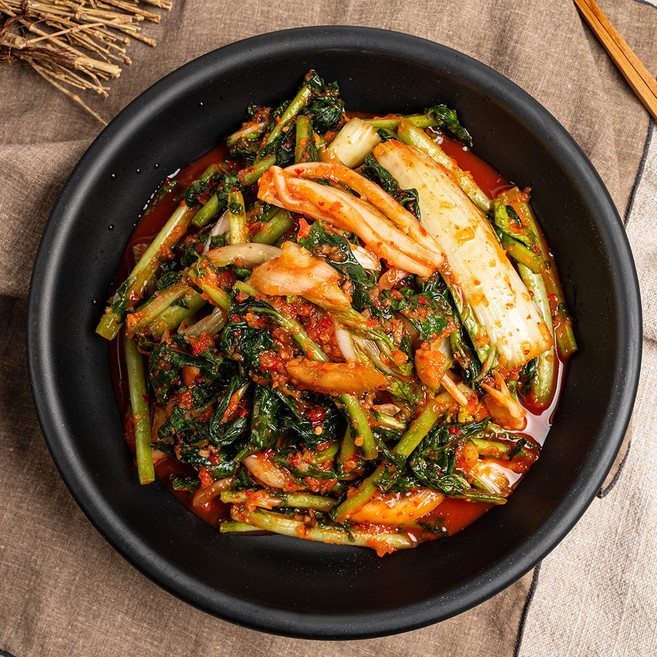 갓 담은 열무김치 3kg 전라도 담양 죽향 얼갈이 열무김치, 1개