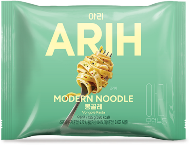 팔도 아리 ARIH 모던누들 봉골레 봉지라면, 32개
