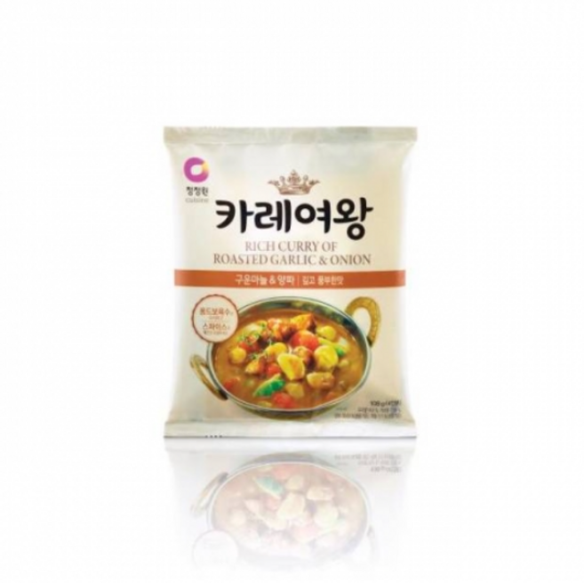 청정원 카레여왕 구운마늘&양파, 108g, 23개