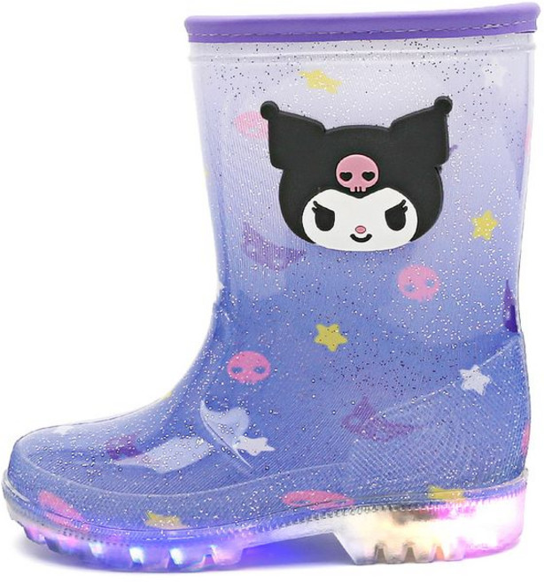 프리프리스 슈즈 쿠로미 라이팅 레인부츠